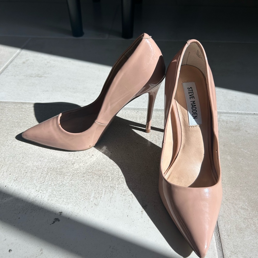 Steve Madden Pink Stiletto Heels Elegant Design